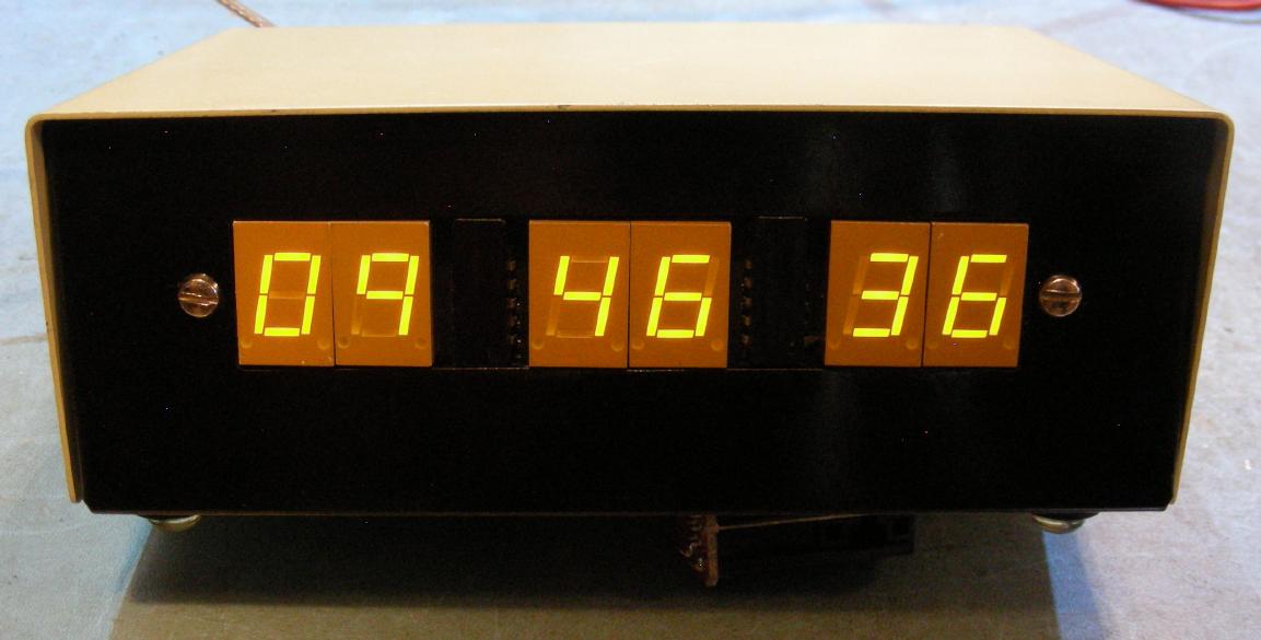 24 Hour Clock Front View