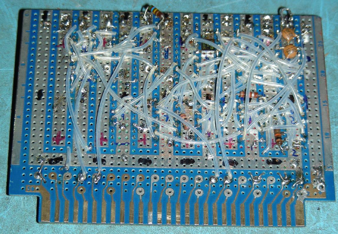 Accu-Keyer Extended hand-wired circuit board