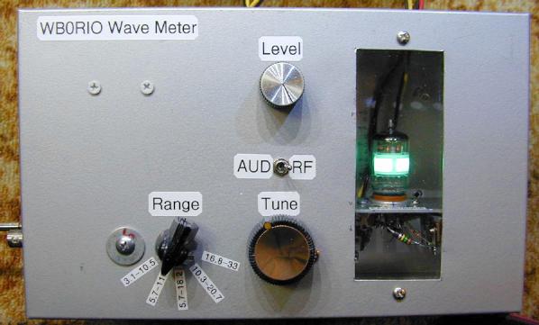 6GX8 Wavemeter Front