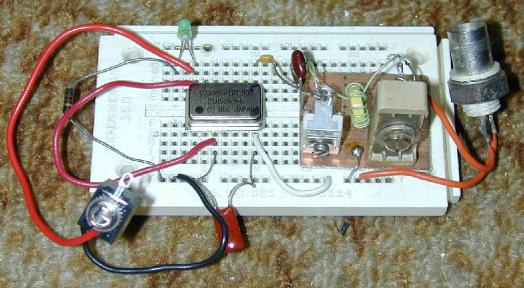 Crystal Oscillator transmitter