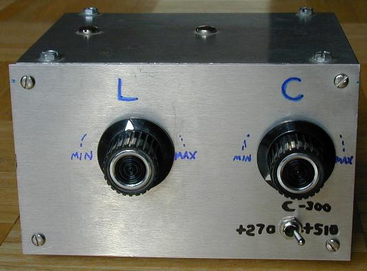 QRP Tuner Front