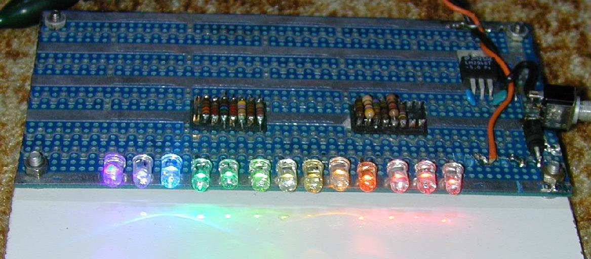 13 Color LED Rainbow prototype