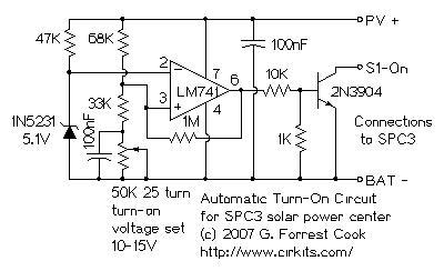 SPC3 Turn-on circuit