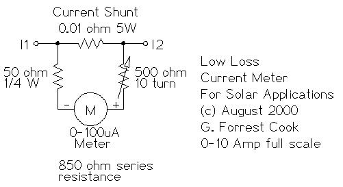 Current Meter Schematic