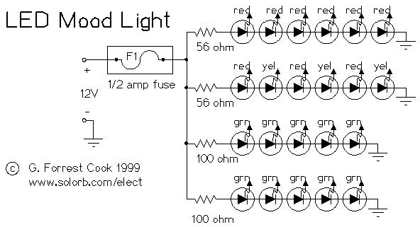 Led Mood Light Schematic