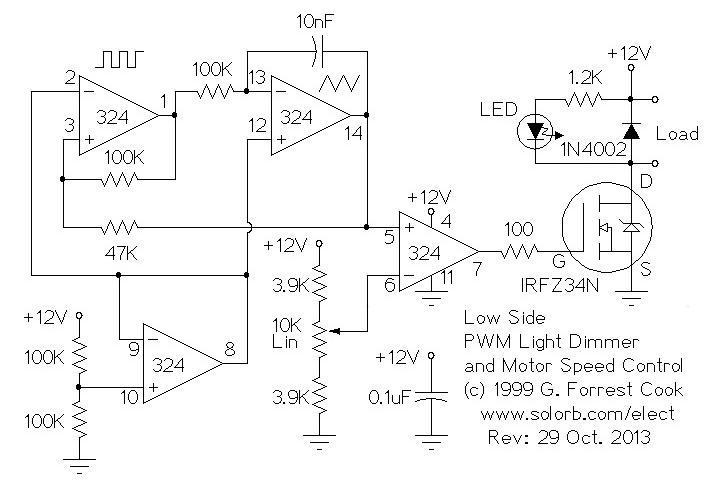 Low Side PWM Schematic