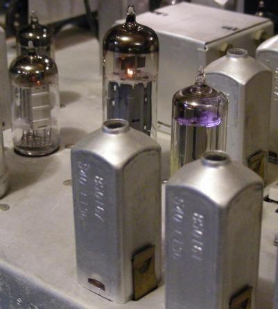 Glowing OB2 regulator tube