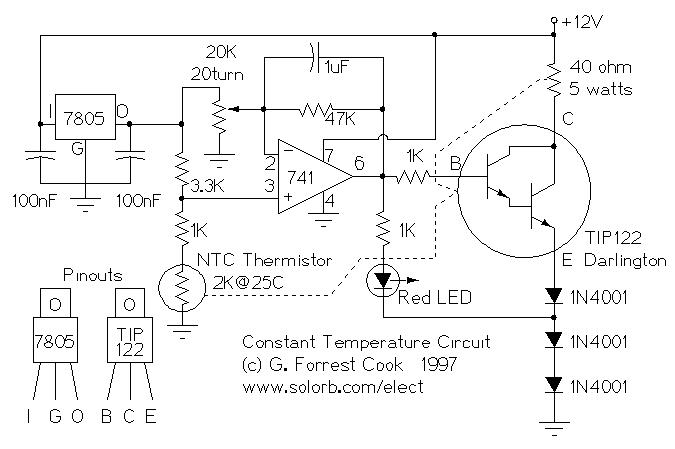 Constant Temperature circuit
