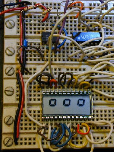 LCD Inidicator on Proto Board