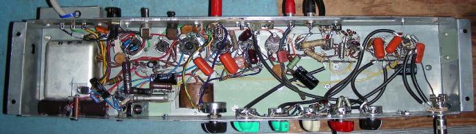 Hammonator 29R amp chassis underside