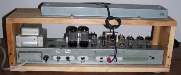 Hammonator 29R amp rear view