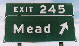 Mead Highway Sign